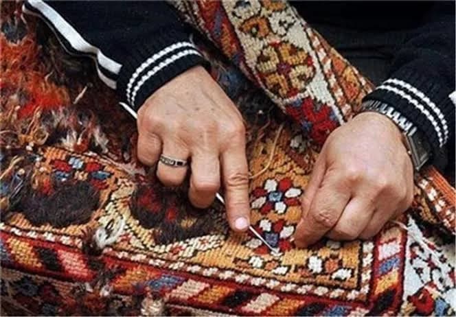 گلیم نقش برجسته